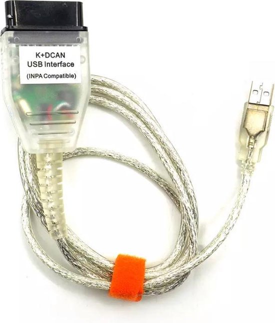 BMW kdcan kabel INPA programmeren ISTA coderen K+DCAN USB OBD2 Interface |  bol.com