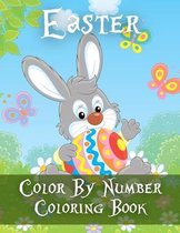 Easter Color By Number Coloring Book