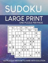 Sudoku Puzzles Large Print