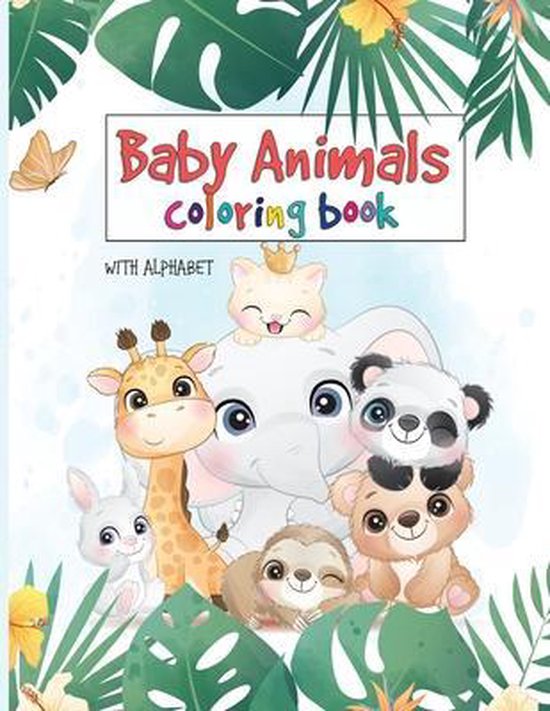 Download bol.com | 100 Baby Animals Coloring Book, Blake Meyer | 9787869098591 | Boeken