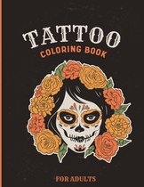 Tattoo Coloring Book For Adults