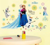 RoomMates Disney Frozen  - Muursticker - 45×60 cm - Multi 2