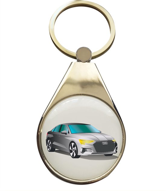 sleutelhanger - RVS - Audi - A3 - sedan | bol.com