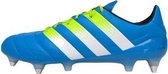 Adidas Ace 15.3 FG/AG Leather - Blauw, Groen, Wit - Maat 48