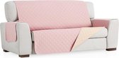 Bankbeschermer Duo Roze 180cm breed - Twee kanten te gebruiken - Beste kwaliteit