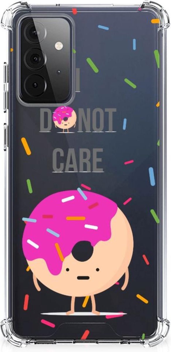 Samsung Galaxy A72 4G/5G Beschermhoes Donut Roze