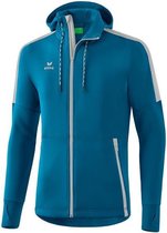 Erima Softshell Jack Kind Petrol-Zilver Grijs Maat 164