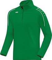 Jako - Ziptop Classico - Groene Trainingssweater - L - Groen