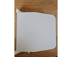 Bandopwinder - Groot - Rolluik - Wit - Kantelbaar - Handbediening