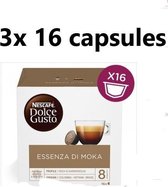 Dolce Gusto - Essenza di moka - 3x 16 capsules