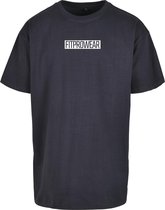 FitProWear Oversized Casual T-Shirt - Donkerblauw - Maat XL - Casual T-Shirt - Oversized Shirt - Wijd Shirt - Blauw Shirt - Zomershirt - Sportshirt - Shirt Casual - Shirt Oversized