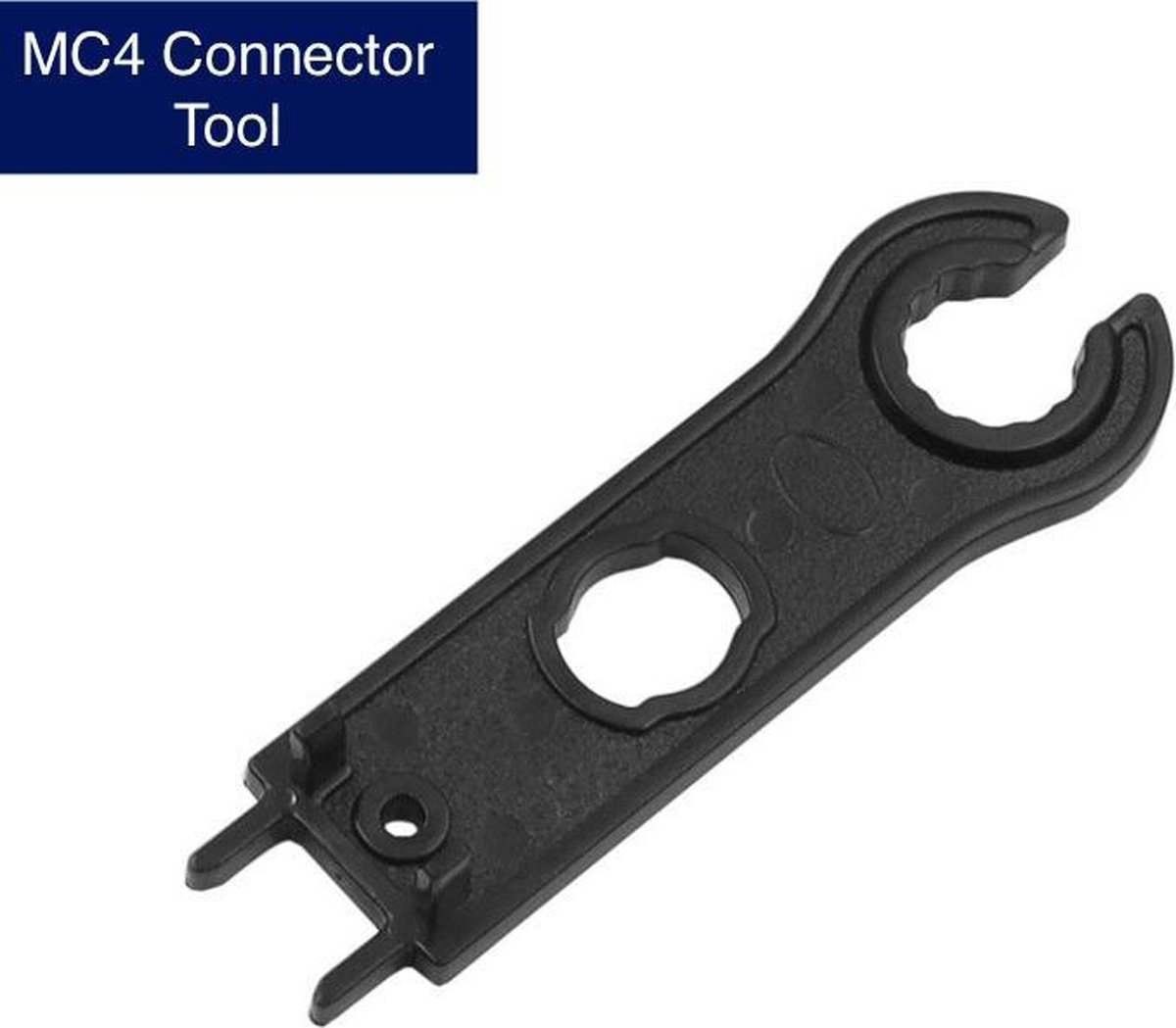 KD | MC4 Connector sleutel tool | Zwart | 2 Stuks