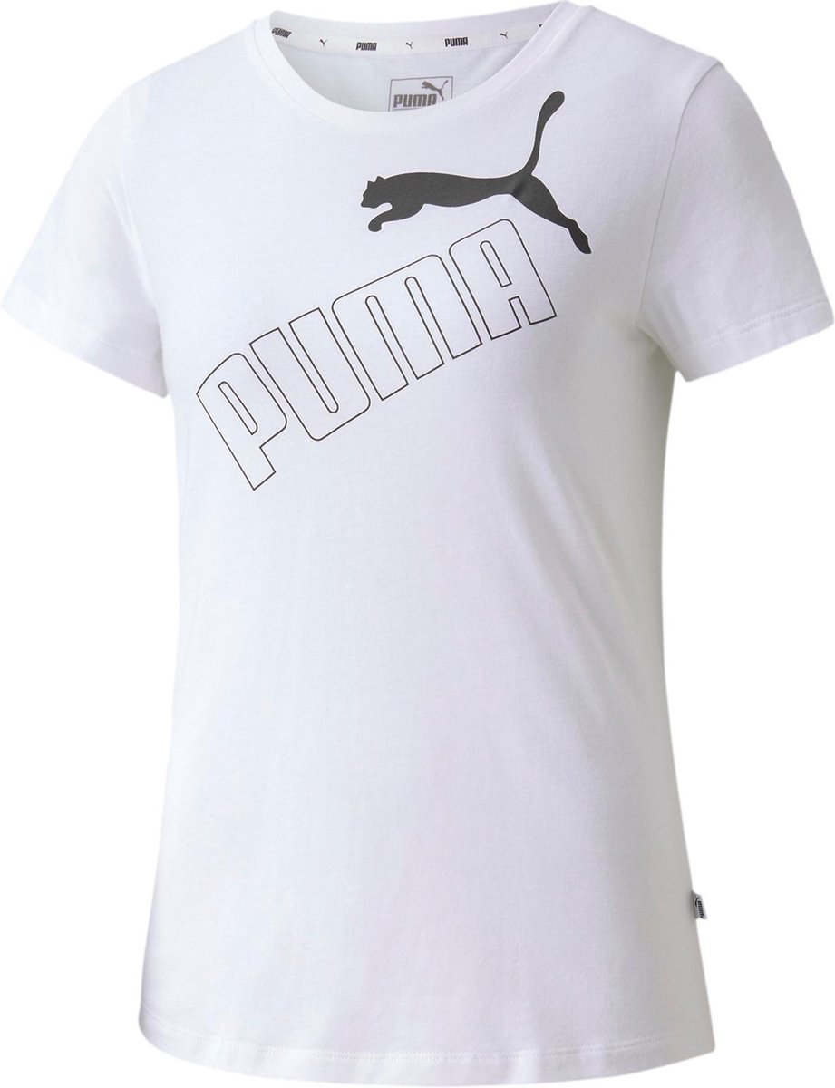 Puma Amplified T-shirt T-shirt Vrouwen Wit