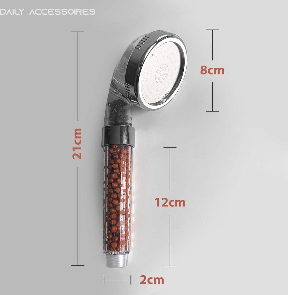 10 Stuks PP Katoenen Douchefilterkern Voor Hard Water Milieuvriendelijk Vervangend Filterelement Met Hoge Stroom 8x25 Cm