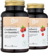 Etos Cranberry Capsules - 120 capsules (2 x 60)