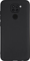 BMAX Xiaomi Redmi Note 9S Hoesje / Dun en beschermend telefoonhoesje / Case / Beschermhoesje / Telefoonhoesje / Hard case / Telefoonbescherming - Zwart