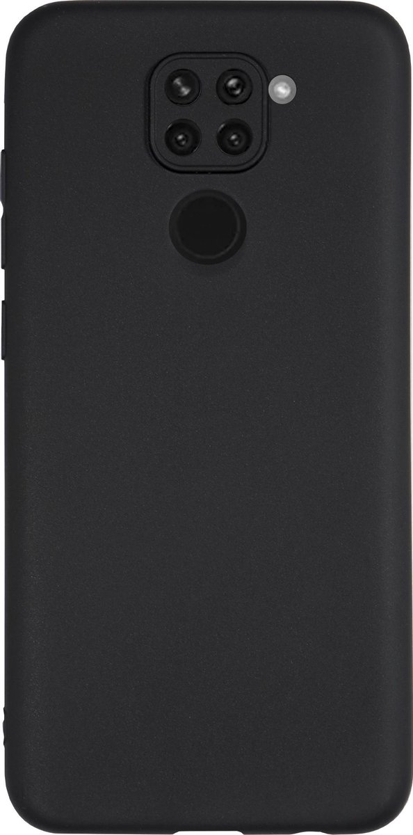 BMAX Hoesje geschikt voor Xiaomi Redmi Note 9S / Dun en beschermend telefoonhoesje / Case / Beschermhoesje / Telefoonhoesje / Hard case / Telefoonbescherming - Zwart