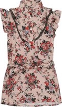 Vinrose Meisje Jurk Pink Flower - Maat 122/128