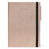 Legami My Notebook Large Rose Gold - Gelinieerd