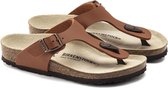 Birkenstock Slippers - Maat 35 - Unisex - bruin