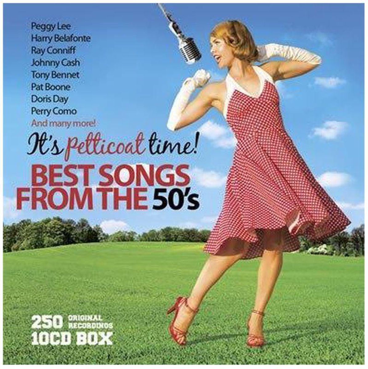 10CD-Box Best Songs From The 50's