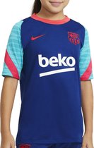 Nike Nike FC Barcelona Strike Sportshirt - Maat 134  - Unisex - blauw - lichtblauw -rood