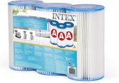 3x Cartouche filtrante pour piscine Intex A - Cartouche filtrante Type A - Filtres intex d'origine