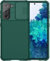 Nillkin - Samsung Galaxy S21- CamShield - Hoesje met Camera Slider - Groen