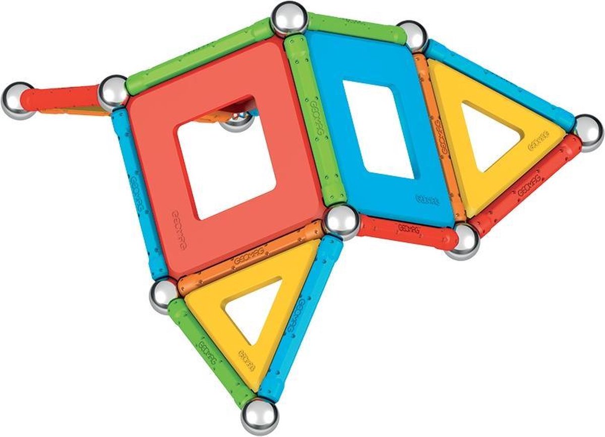 Geomag Super Color Recycled - Magnetisch Constructiespeelgoed met Panelen - 52-delig - Vanaf 5 jaar — afbeelding 14