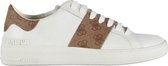 GUESS Verona Stripe Heren Sneakers - Wit/Beige - Maat 44