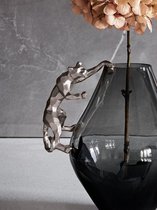 Hanging Jaguar deco object metaal & zilver