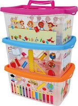 Opbergdoos opbergbox Kids Design Plastic Met Deksel 4 Liter