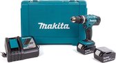 Makita DHP 453 RFE incl 2 batterijen batterij-schroefboormachine