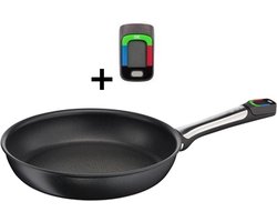 Tefal Assisteo Hoogwaardig Aluminium Sauteer Pan - 22 cm | Inclusief Digitale Intelligente Module