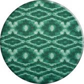 MixMamas Rond Tafelkleed Gecoat - Ø 140 cm - Tie Dye Groen