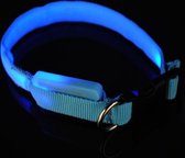 LED Hondenhalsband - Mini - Blauw - XS - Kleine hondjes