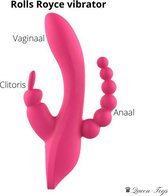 Vibrator - Anaal vibrator - Vibrator vagina - Clitorisvibrator - Inclusief Dildosleeve - Waterproof - Luxe vibrator - Kleur PINK - 90min speelplezier - Oplaadbaar