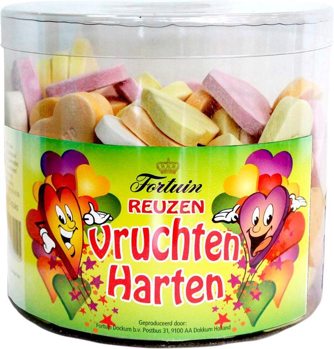 Fortuin - Reuzen Vruchtenharten - 120 stuks