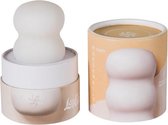 Marshmallow Masturbator - Extra Zacht - Stretch - Flexibel - Luxe Verpakking - Sweety - Wit