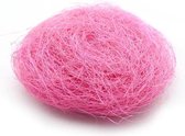 Paasgras - Paasdecoratie - Fuchsia - 15 gram