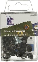 MMJZ NESTELRINGEN MET GEREEDSCHAP 5MM - 2STUKS