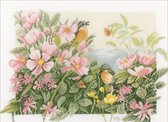 Kit de comptage Oiseaux et roses sauvages - Lanarte - PN-0157494