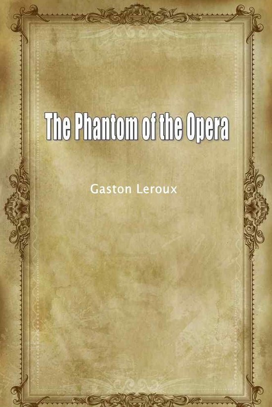 The Phantom Of The Opera - cover