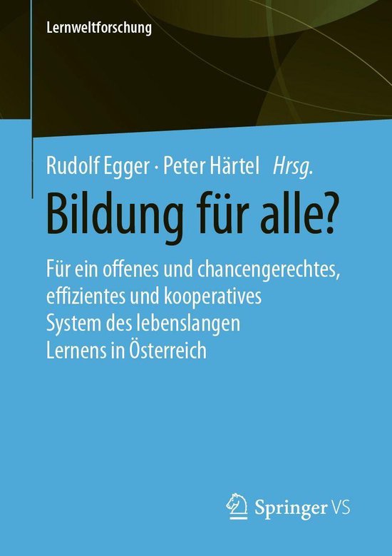 Lernweltforschung 36 - Bildung für alle? - cover