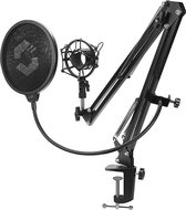 microfoon arm - Sl Volity Streaming Accessory Set - Microfoonhouder voor Streamer - Gaming - Computer - Notebook -  Laptop - Shock-Mount - zwart