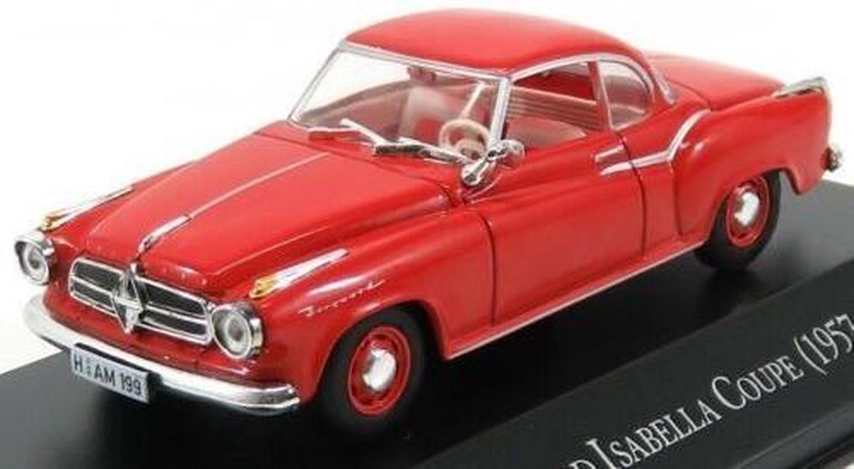 Borgward Isabella Coupe 1957 Red