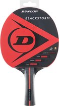 Dunlop Tafeltennisbats - rood - zwart