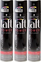 Taft Power Hairspray - Mega Strong 5 - 3 x 250 ml