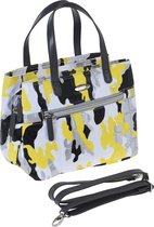 OUUL Alligator Camo Cindy bag DI3001042 Sporttas Dames Geel