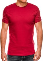 Omb - Heren - T-shirt - basic - Rood